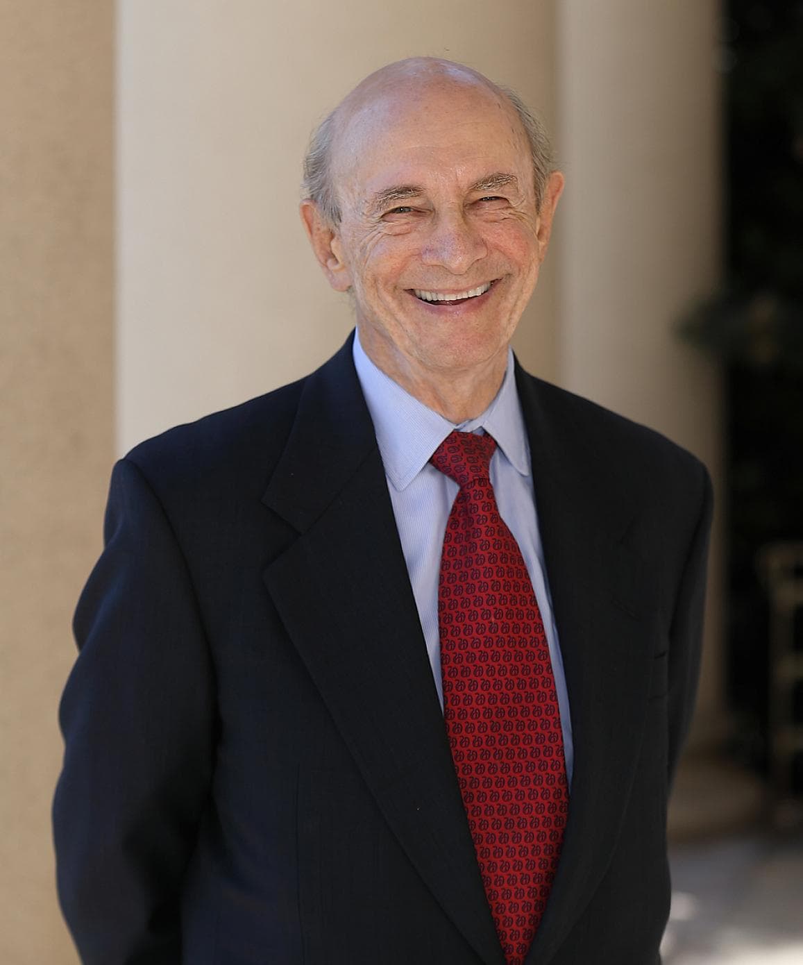 Portrait of Harvey J. Alter, Nobel laureate for hepatitis C virus discovery, in 2020.