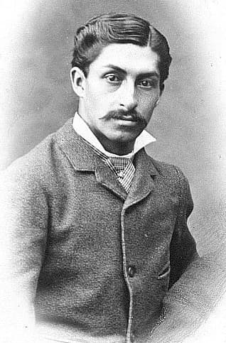 Portrait of Daniel Alcides Carrion.